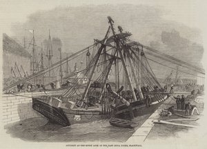 Accident at the Entry Lock of the East India Docks, Blackwall